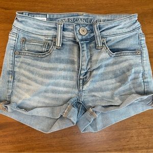 American Eagle “Next Level Stretch” Jean Shorts